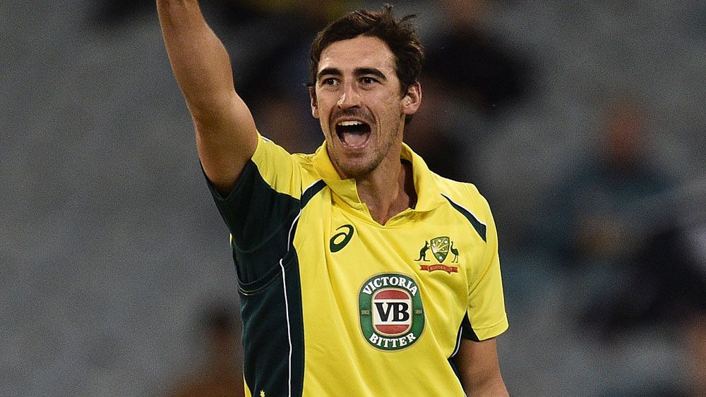 Mitchell Starc hopes to repeat his World Cup heroics when Australia face New Zealand in the Chappell-Hadlee series opener at Eden Park. (AAP)