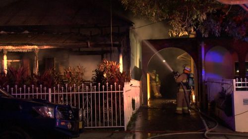 Home destroyed by fire in Sydney's west
