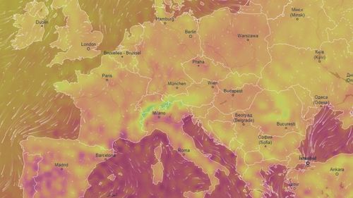 Temperatures could break European records in the coming week.