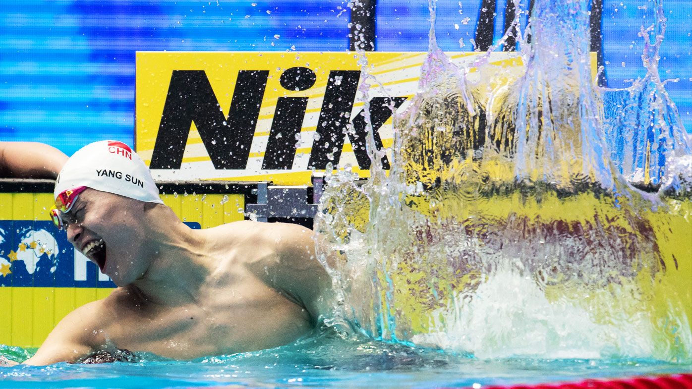 Swimming Australia to push FINA to hand Sun Yang medals to Mack Horton after being slammed for inaction