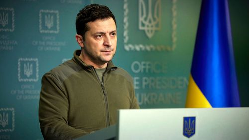 Ukrainian President Volodymyr Zelenskyy