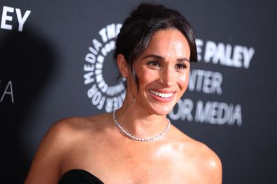 BEVERLY HILLS, CALIFORNIA - DECEMBER 04: Meghan Markle Duchess of Sussex attends The Paley Center for Media Hosts Paley Honors Fall Gala Honoring Tyler Perry at Beverly Wilshire, A Four Seasons Hotel on December 04, 2024 in Beverly Hills, California. (Photo by Leon Bennett/FilmMagic)