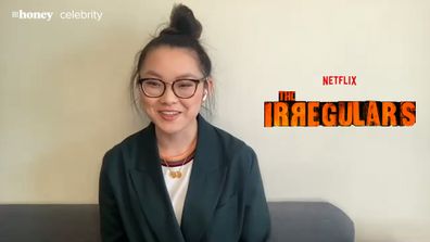 Thaddea Graham who plays Bea in The Irregulars on Netflix