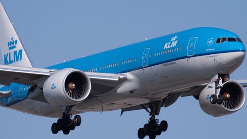 Part of KLM plane wing falls 2km and crashes into car in Japan