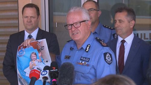 WA Police Commissioner Chris Dawson has fronted the media in Carnarvon, calling it "a really special day for Western Australia" after Cleo Smith was found safe and well early this morning.
