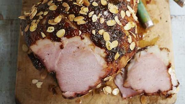 Anjum Anand's spiced glazed ham