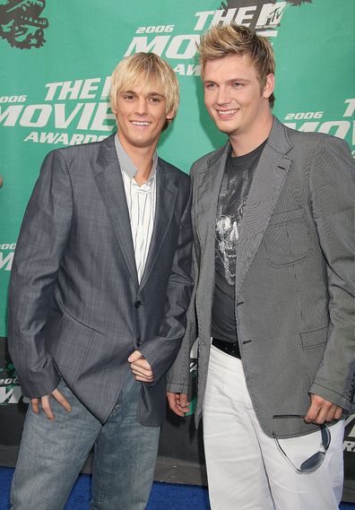 Aaron Carter and Nick Carter