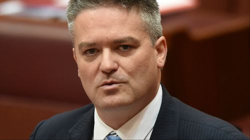 Penny Wong hits out at Mathias Cormann's 'girlie man' jibe