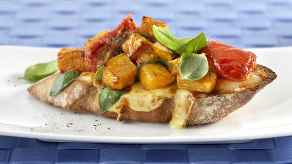 Colby Roast Pumpkin Bruschetta