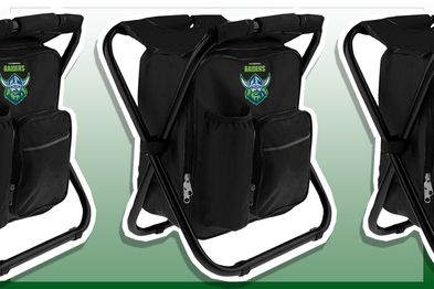 9PR: Canberra Raiders NRL Cooler Bag and Foldable Stool