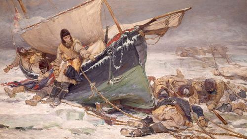 The Franklin expedition ended with the deaths of everyone on board.