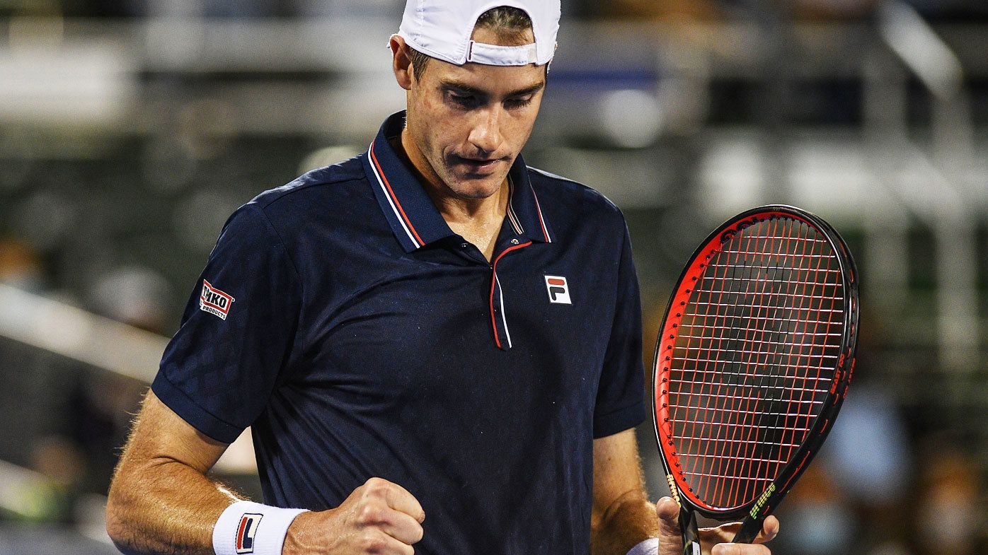 John Isner has pulled out of the 2021 Australian Open. (Getty)