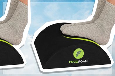 9PR: ErgoFoam Under Desk Ergonomic Foot Rest