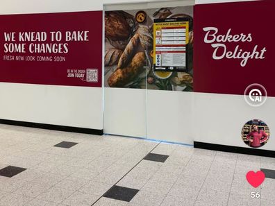 Bakers delight in Victoria closing