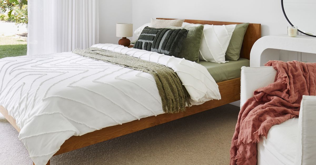 How to get the look of a 1600 bedroom for under 250 with Big W dupes