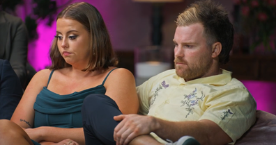 EMBARGO Sunday 18/5/2025 Love Triangle 2025 Reunion Dante, Payton and Jordan