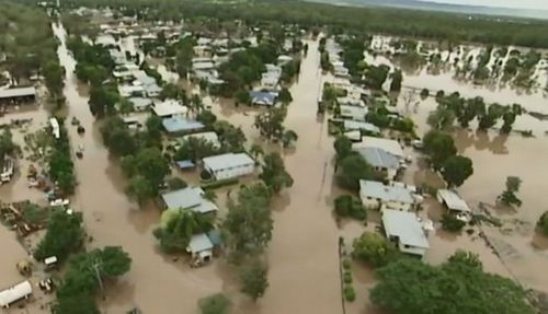 Three hundred people were airlifted out of Theodore during one of Queensland's largest ever evacuation efforts.