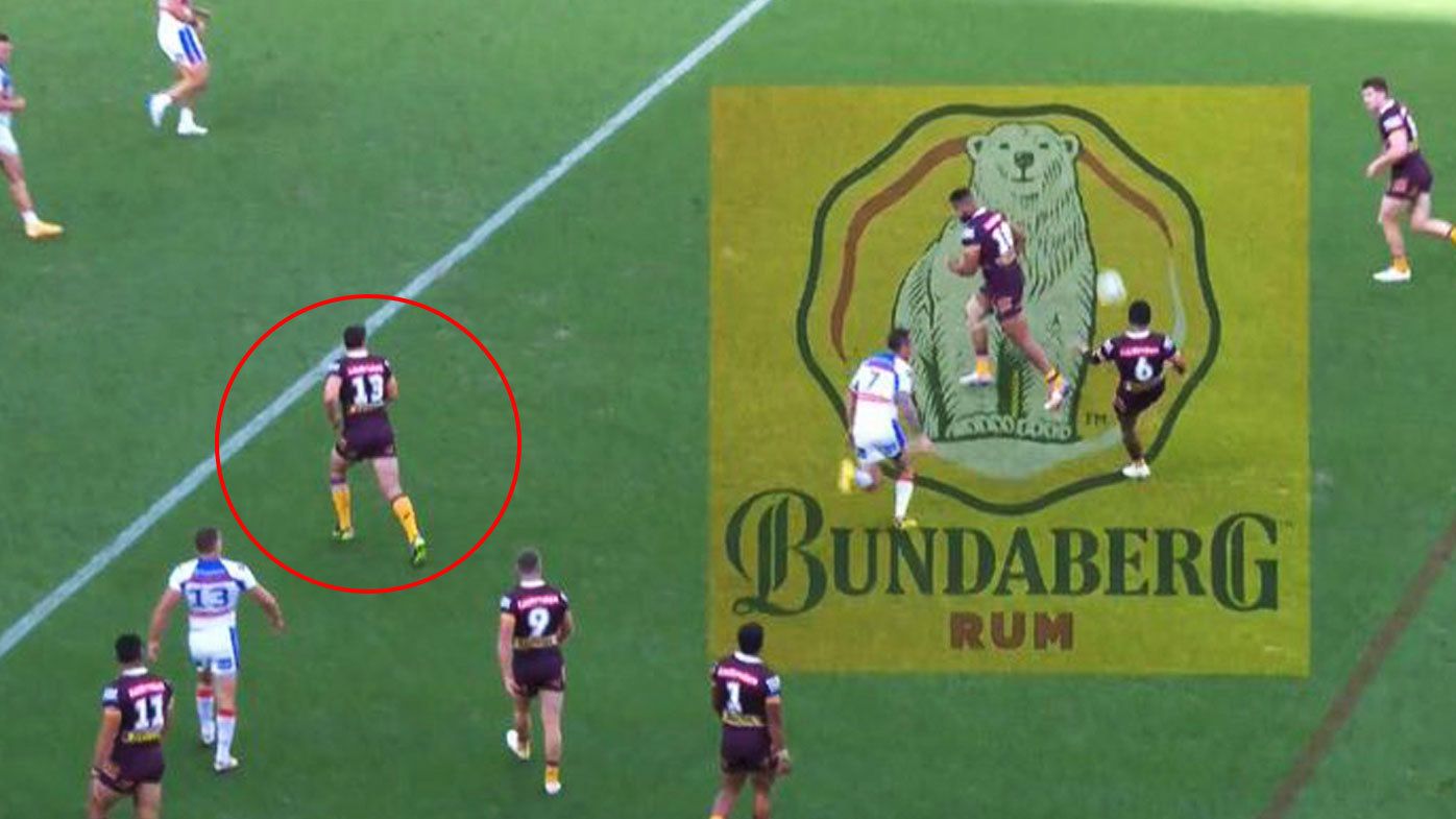 Officials missed a downtown call in the Broncos&#x27; clash against the Knights.