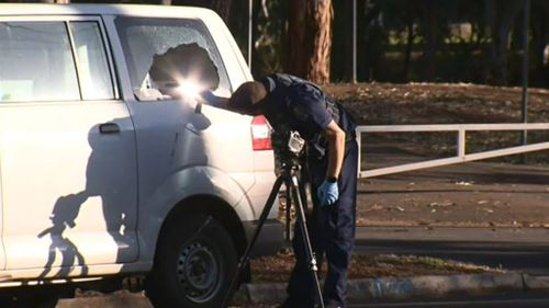 Police say the man was delivering newspapers when he was attacked. (9NEWS)