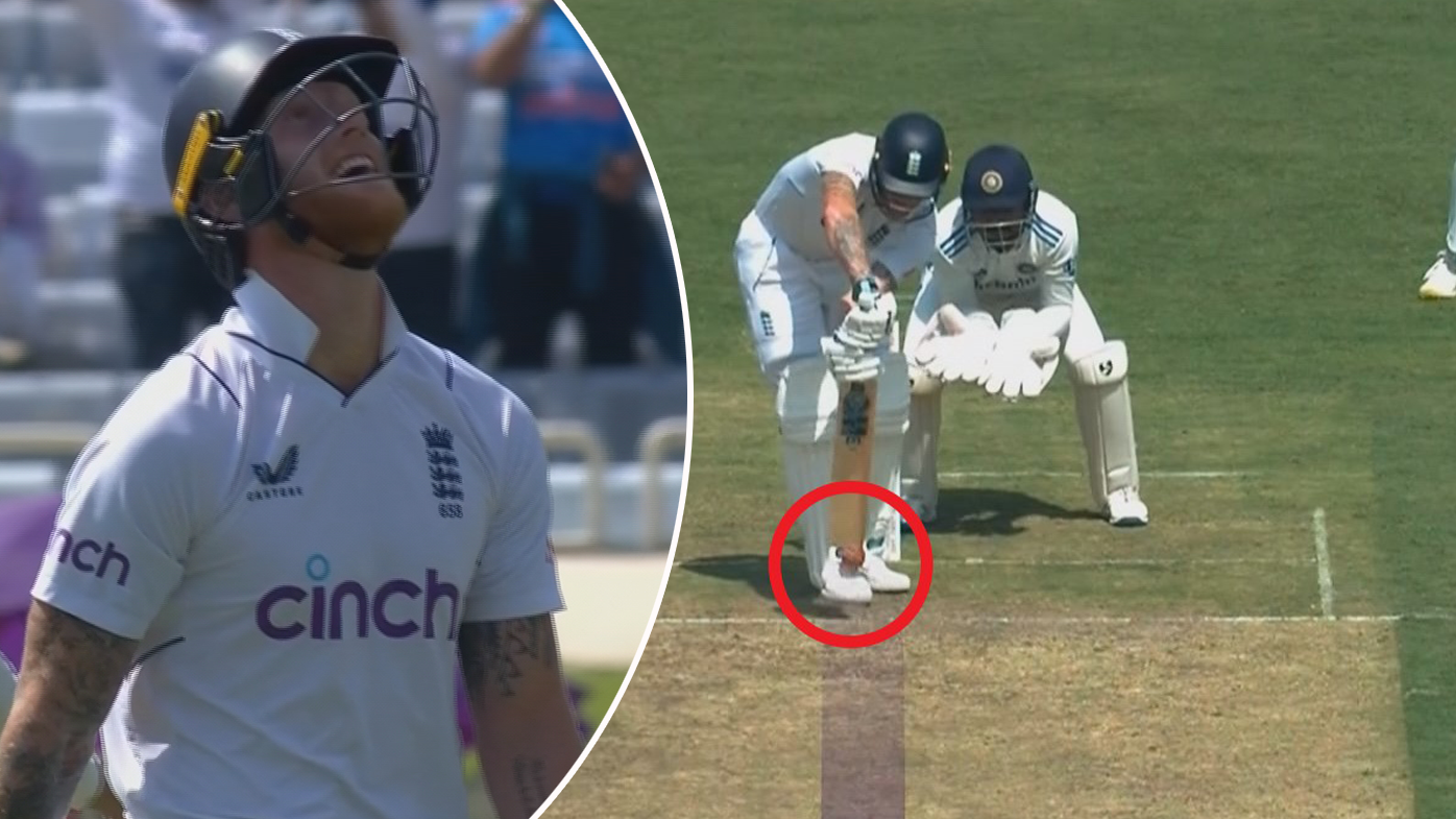 'Shocker': Ranchi pitch under the microscope as Ben Stokes laughs after lbw dismissal