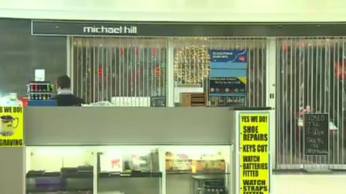 Several items were stolen from the Michael Hill jewellery store. (9NEWS)