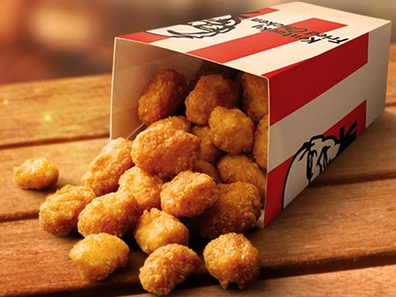 KFC popcorn chicken