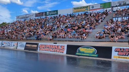 Sam Fenech is being remember after his car flipped during a drag race at Willowbank Raceway around 7pm on Saturday in front of a shocked crowd.