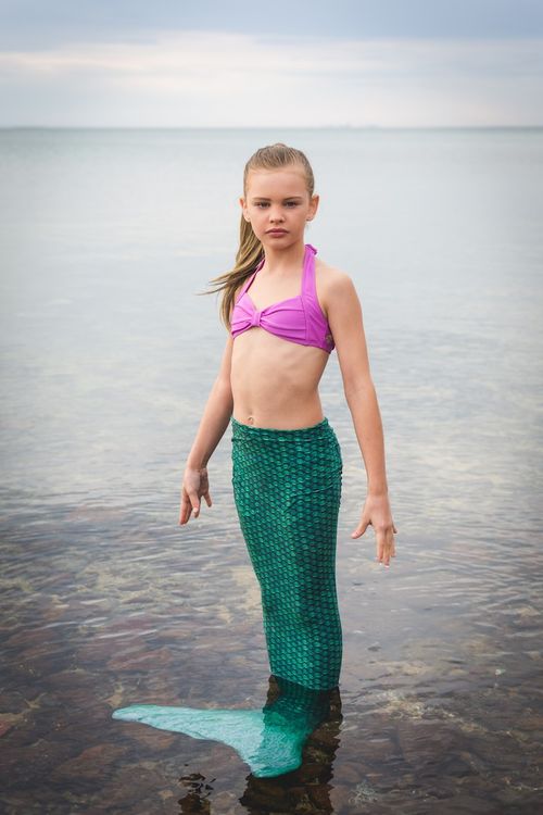 Evie Macdonald says her favourite movie when she was younger was The Little Mermaid. 