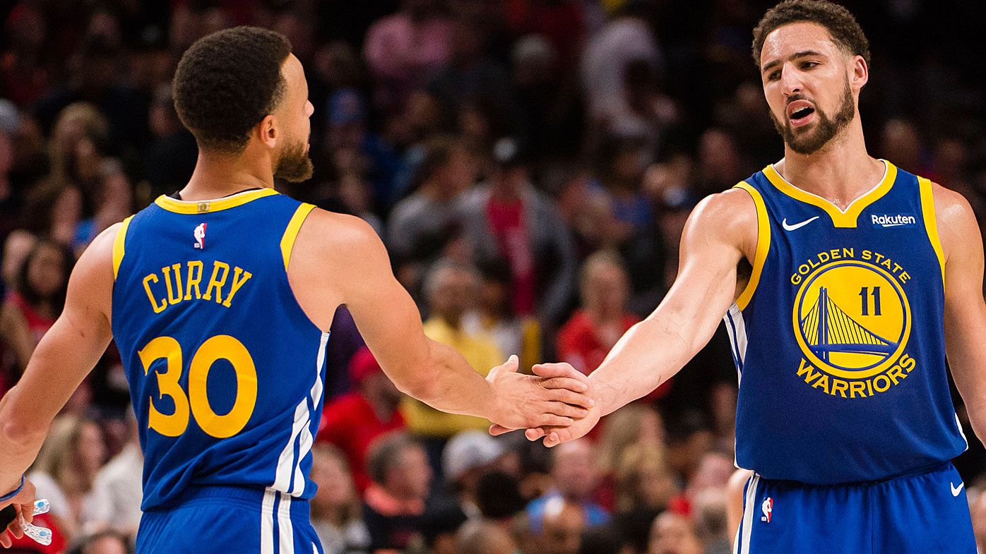 Warriors duo Steph Curry and Klay Thompson