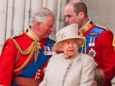 Queen Elizabeth Trooping the Colour