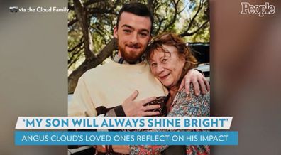 Angus Cloud's final words to his mother were filled with love, Lisa Cloud, the late actor's mother, told People magazine.
