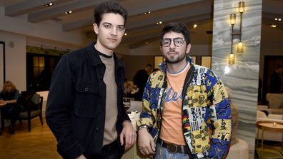 Adam Faze and Jamie Dolan attend Universal Pictures Presents A Special Screening Of "Queen & Slim", Hosted By Reese Witherspoon at The London on December 17, 2019 in West Hollywood, California. 