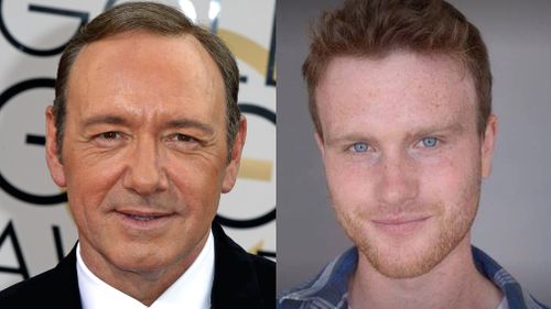 Kevin Spacey (left) has been accused of groping by Harry Dreyfuss (right). (AAP, Facebook)