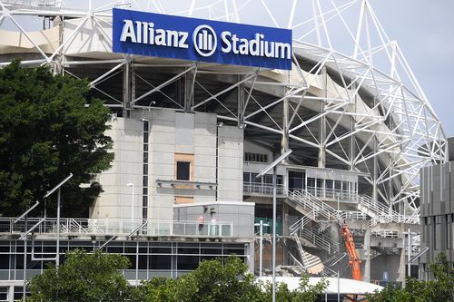 NSW Labor leader Michael Daley has written to NSW Premier Gladys Berejiklian calling for hard demolition works at Allianz Stadium to stop until the state election. (AAP Image/Dan Himbrechts) 