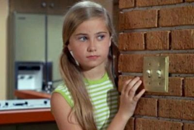 Maureen McCormick was 13 when she scored the role of the eldest daughter of six, Marcia Brady in <i>The Brady Bunch</i> TV series in 1969.<br/><br/>Image: <i>The Brady Bunch</i> / ABC