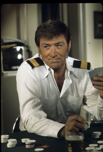 Quinn Redeker as Captain Madison in THE LOVE BOAT II - TV Movie, aired on January 21, 1977.