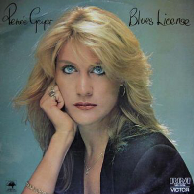 Album cover of Renee Geyer's 1979 album 'Blues Licence'.