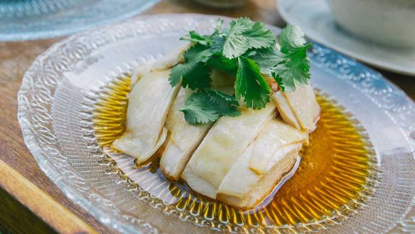 Hainanese chicken rice