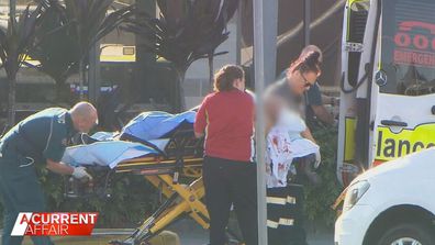 A 57-year-old security guard was brutally attacked this morning at a Gold Coast shopping centre.