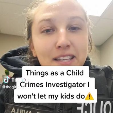 After seeing a pattern of things in her work as sex crimes investigator, this mum shared what she'll never allow her kids to do. 
