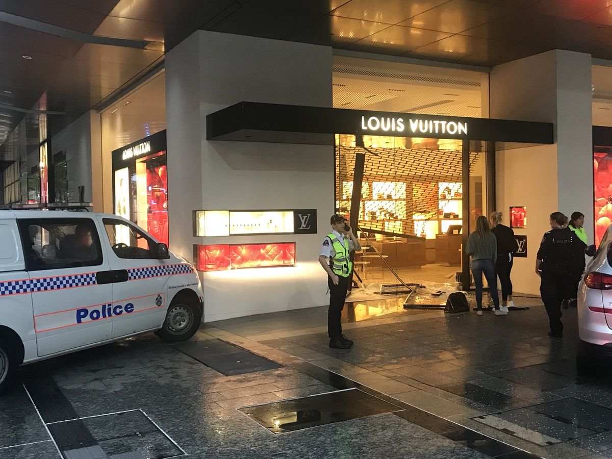 Thieves ram-raid Louis Vuitton shop in France - Capital Business