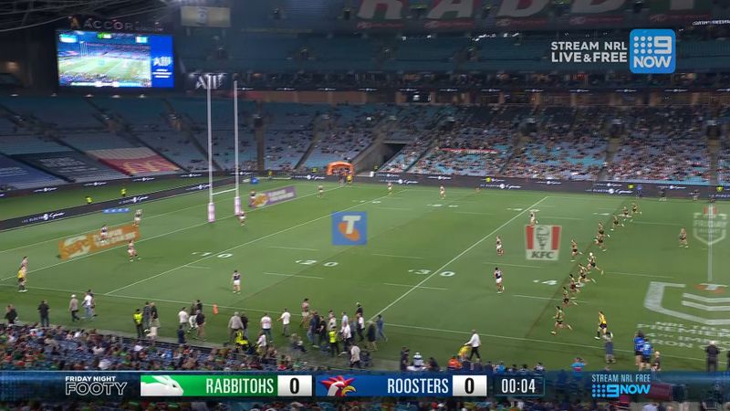 NRL Highlights: Rabbitohs v Roosters - Round 27 | Nine.com.au