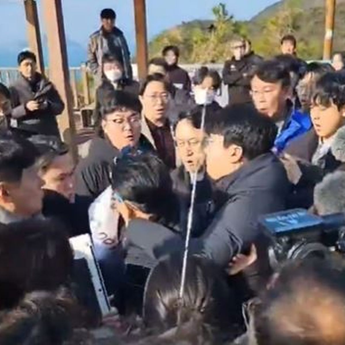 South Korea: South Korean opposition leader attacked and injured