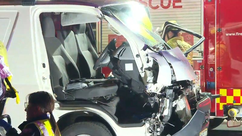 Rescue operation frees trapped Sydney driver | Nine.com.au