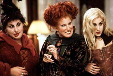 (From left) Kathy Najimy, Bette Midler, Sarah Jessica Parker in 'Hocus Pocus.'