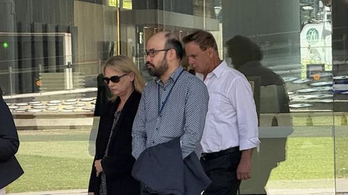 Family and supporters of Matthew Berry were in court to hear his accused killer being refused bail. (Rex Martinich/AAP PHOTOS)
