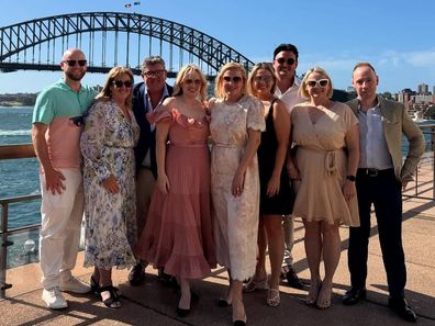Rebel Wilson, Ramona Agruma and family wedding