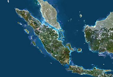 Which strait separates Sumatra from the Malay Peninsula?
