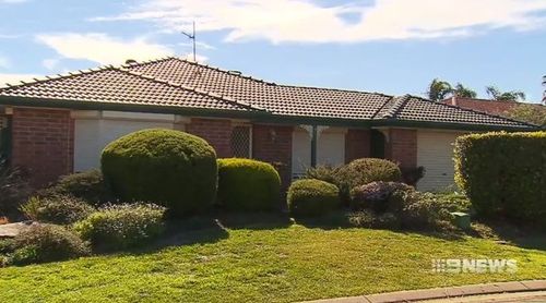The home of Robert Whitwell, where he was stabbed. (9NEWS)