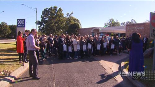 The decision sparked angry protests from officers. (9NEWS)